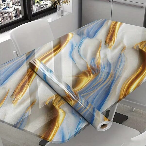 WYC Self Adhesive Water Proof Removable For Home Decor Marble PVC Sticker