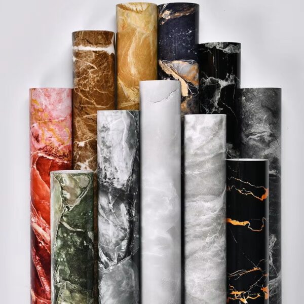 WYC Best-selling home decoration marble self-adhesive wallpaper