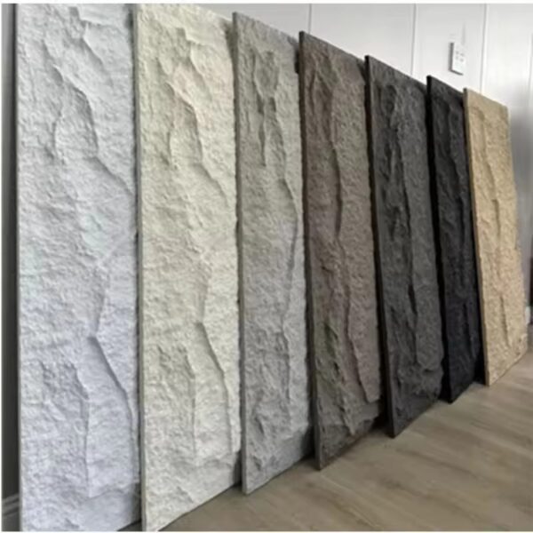 Easy to install outdoor exterior wall decoration artificial stone stone panel 3d PU stone wall panel--Wayon Panel - Image 3