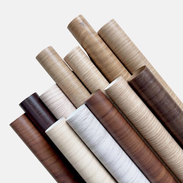 WYC Greenguard Certified PVC Wood Film Self-adhesive Waterproof Furniture Surface protection Wallpaper