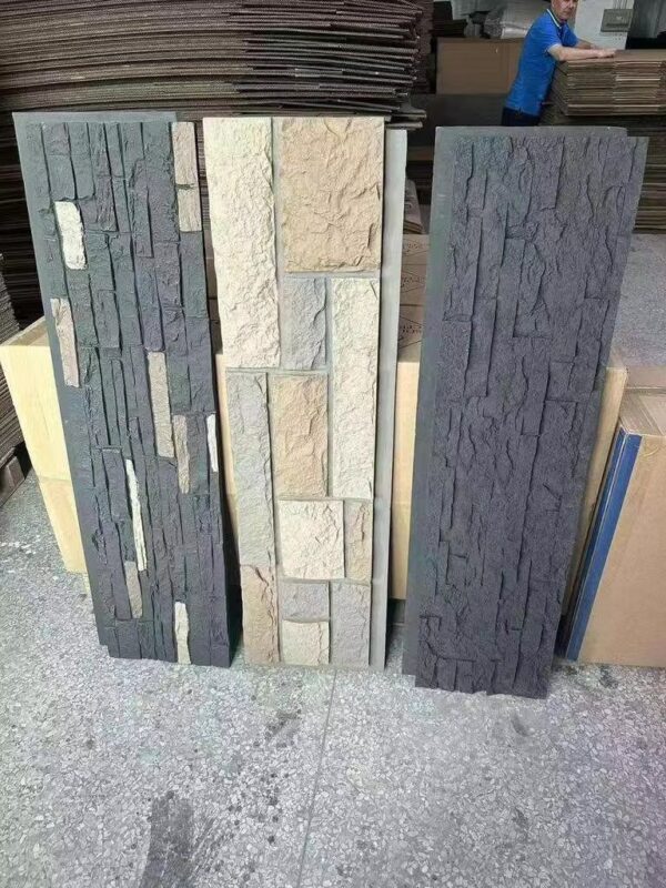 Artificial stone outdoor waterproof PU cultural stone 3D decoration PU stone wall panel--Wayon Panel - Image 5