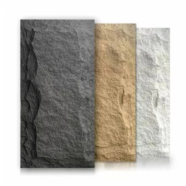 Easy to install outdoor exterior wall decoration artificial stone stone panel 3d PU stone wall panel--Wayon Panel