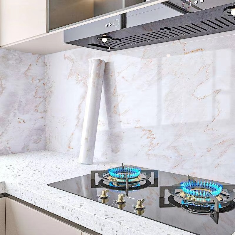 3_3D PVC marble stone pattern film wallboard wallpaper