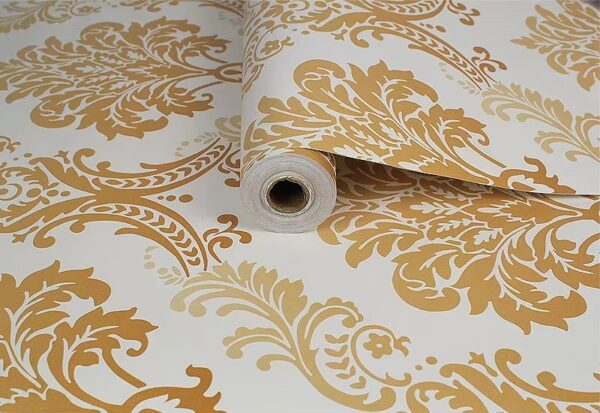 WYC Nordic High Quality Self-adhesive PVC Wallpaper Floral Design Waterproof Retro Wallpaper - Image 3