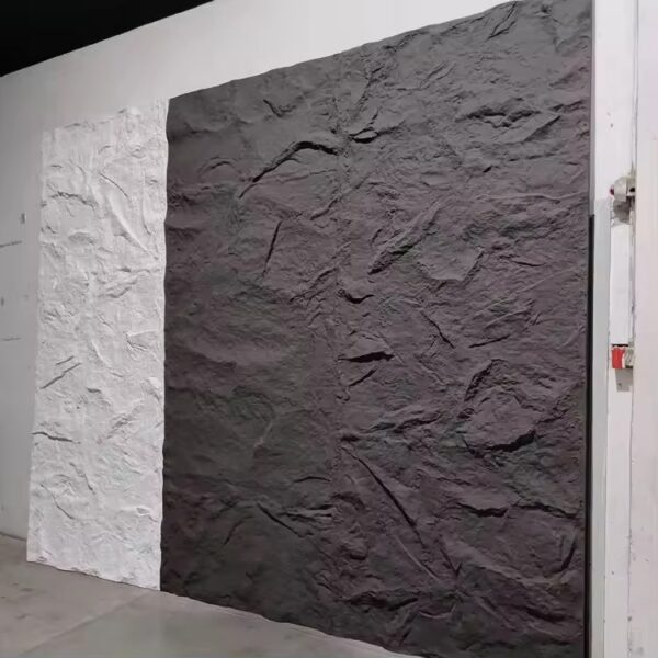 Hot sale of high quality and low price PU stone wall panel Pu 3d rock stone waterproof wall panel--Wayon Panel - Image 4