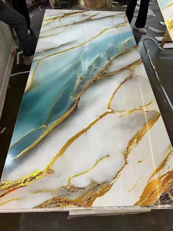 Best-selling marble decoration high gloss waterproof PVC material--Wayon Panel - Image 4