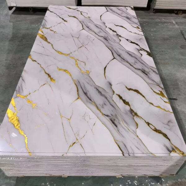 Modern Marble Colored Carbon Fiber PVC Wallboard Foam Board--Wayon Panel - Image 4