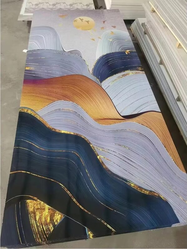 Best-selling marble pvc 3D waterproof home wall panec--Wayon Panel - Image 5