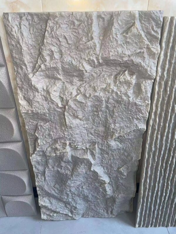 PU artificial stone indoor culture stone 3d mushroom stone decorative wall panel moisture-proof--Wayon Panel - Image 4
