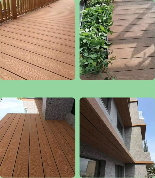 Hot Selling Wpc Pavement Anti-slip, Anti-fading, Easy Maintenance Embossed Wpc Composite Garden Pavement--Wayon Panel - Image 5