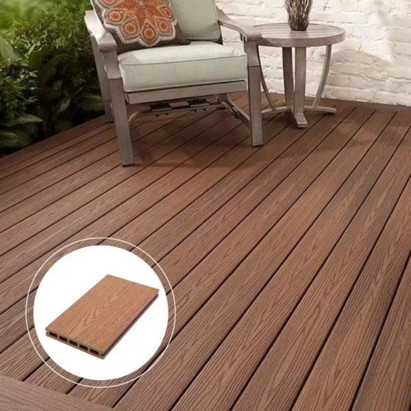 Hot Selling Wpc Pavement Anti-slip, Anti-fading, Easy Maintenance Embossed Wpc Composite Garden Pavement--Wayon Panel - Image 4