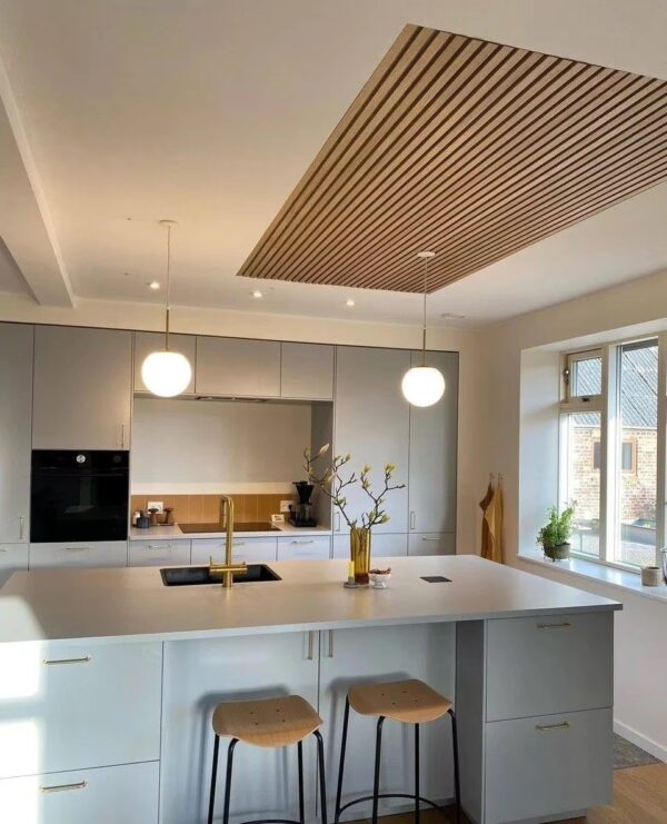 Modern Eco-friendly Home Interior Soundproofing Panels, Veneer Finishes, for Living Room Hotels--Wayon Panel - Image 3