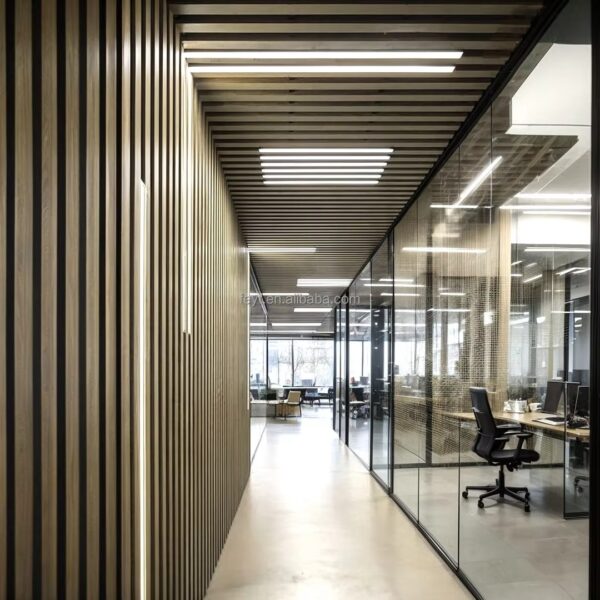 Modern Eco-friendly Home Interior Soundproofing Panels, Veneer Finishes, for Living Room Hotels--Wayon Panel - Image 6