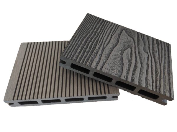 Outdoor Wood Plastic Composite Decking 3D Embossed WPC Flooring Wood Flooring Composite Deck--Wayon Panel