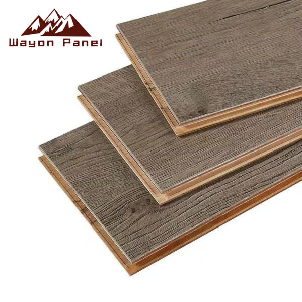 Modern Design 122*20cm Pollution-resistant SPC Flooring PVC Wood Grain Flat Design Solution Capability for Home Offices--Wayon Panel - Image 3