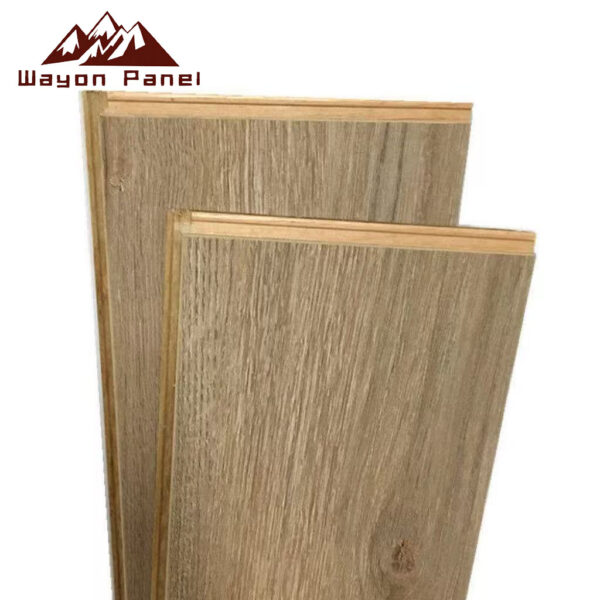 Modern Design 122*20cm Pollution-resistant SPC Flooring PVC Wood Grain Flat Design Solution Capability for Home Offices--Wayon Panel - Image 2
